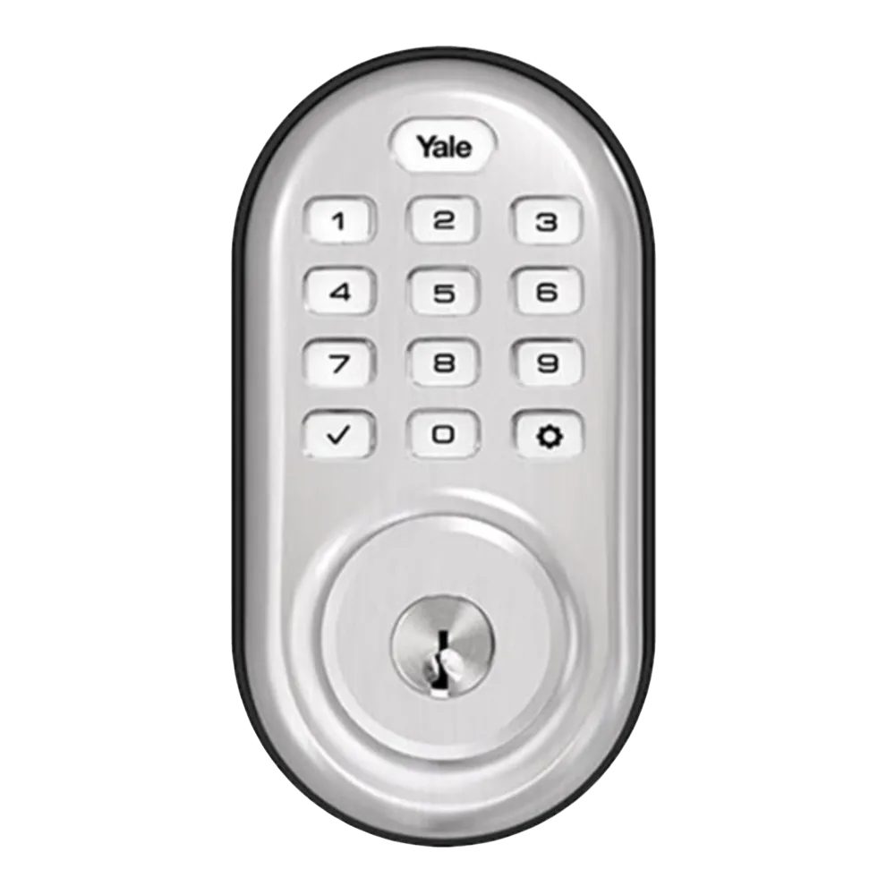 64e738354f98fdd7c32efdf8 63876ae285ec5dfd4e39d1ef yale assure lock keypad satin nickel front