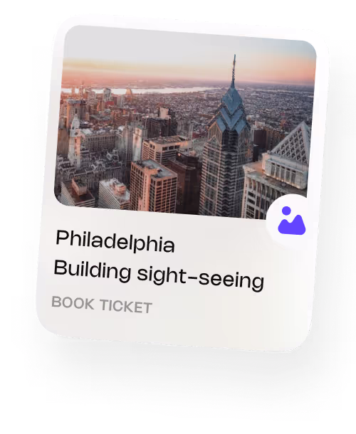 Tourist activity recommended in Guest Portal